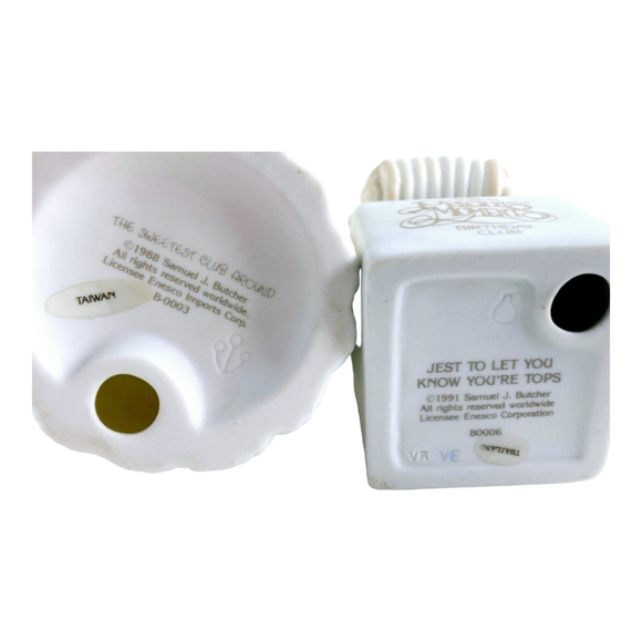 Precious Moments Collection: Six (6) Forest Friends & B'day Members - Picture 6 of 7